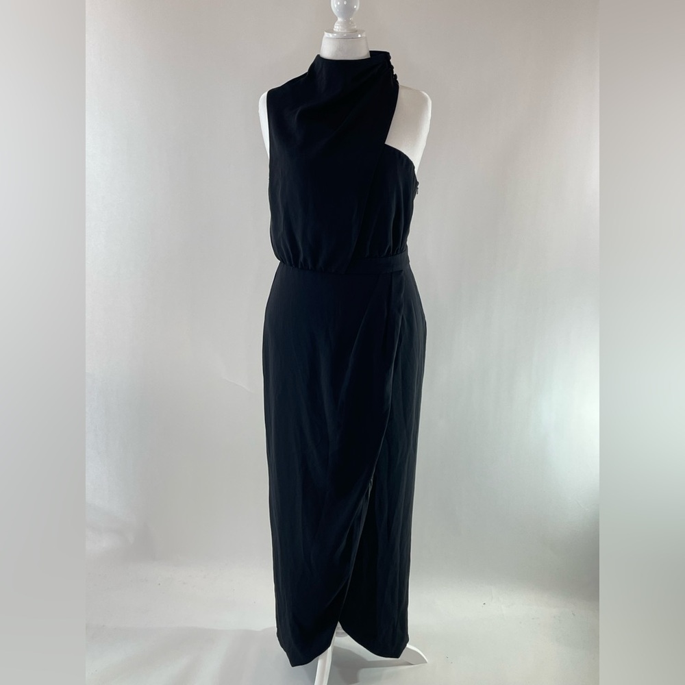 Black Halo Charcoal Evening Gown, 12